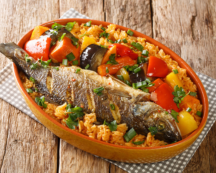 Riz au poisson